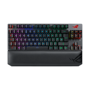 ASUS ROG Strix Scope RX TKL Wireless Deluxe - ND - Gaming Tastatur - Uden Numpad - Nordisk - Sort