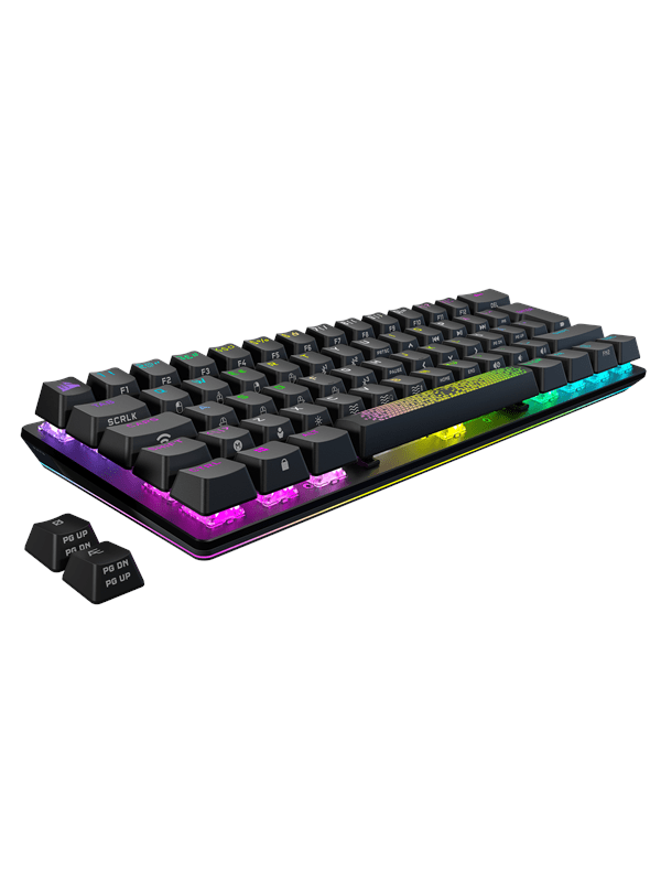 Corsair K70 PRO Mini Wireless - MX Red - ND - Gaming Tastatur - Uden Numpad - Nordisk - Sort