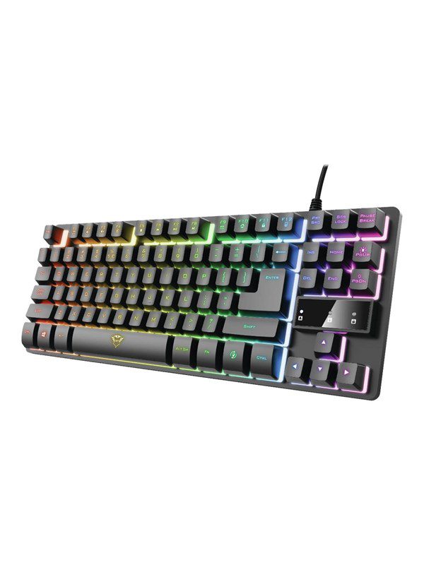 Trust Gaming GXT 833 Thado TKL - Tastatur - Sort