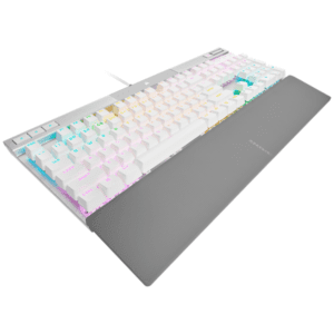 Corsair K70 PRO RGB - OPX - White - US - Gaming Tastatur - Amerikansk engelsk - Hvid