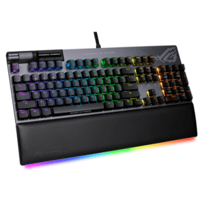 ASUS ROG STRIX FLARE II Animate - ND - Gaming Tastatur - Nordisk - Sort