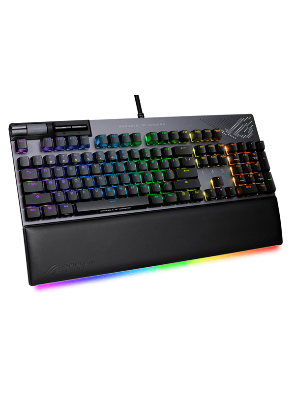 ASUS ROG STRIX FLARE II Animate - ND - Gaming Tastatur - Nordisk - Sort