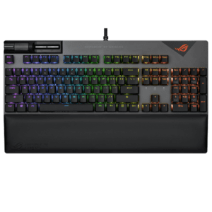 ASUS ROG STRIX FLARE II - RED NX - ND - Gaming Tastatur - Nordisk - Sort