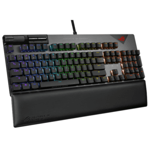 ASUS ROG STRIX FLARE II - BROWN NX - ND - Gaming Tastatur - Nordisk - Sort