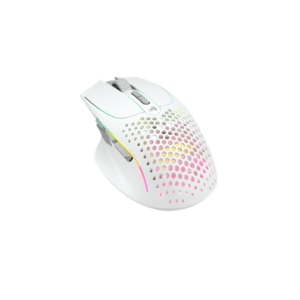 Glorious Model I 2 Wireless - Matte White - Gaming Mus - Optisk - 9 knapper - Hvid med RGB-LED lys