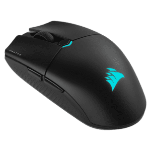 Corsair Katar Elite Wireless - Gaming Mus - Optisk - 6 knapper - Sort med RGB lys
