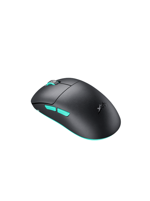 Xtrfy M8 Wireless - Black - Gaming Mus - Optisk - 5 knapper - Sort