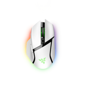 Razer Basilisk V3 Pro - Mercury - Gaming Mus - Optisk - 11 knapper - Hvid med RGB-LED lys