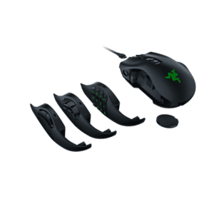 Razer Naga V2 Pro - Wireless MMO Gaming Mouse - Gaming Mus - Optisk - 19 knapper - Sort