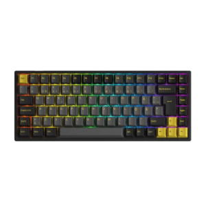 Akko 3084B Black/Gold CS Silver - ND - Gaming Tastatur - Nordisk - Sort