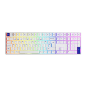Akko 5108B Blue/White CS Jelly Black - ND - Gaming Tastatur - Nordisk - Hvid