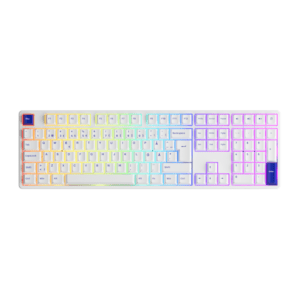 Akko 5108B Blue/White CS Jelly Pink - ND - Gaming Tastatur - Nordisk - Hvid