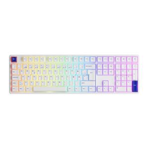 Akko 5108B Blue/White CS Jelly Purple- ND - Gaming Tastatur - Nordisk - Hvid