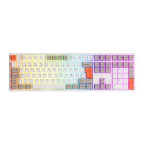 Akko 5108B Steam Engine CS Jelly Purple - ND - Gaming Tastatur - Nordisk - Hvid