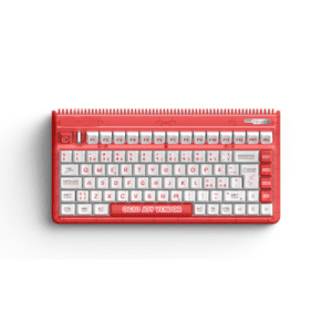 IQUNIX OG80 Joy Vendor Wireless RGB TTC ACE - ND - Gaming Tastatur - Nordisk - Rød