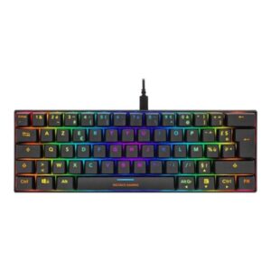 DELTACO GAMING GAM-075 - Tastatur - Fransk - Sort
