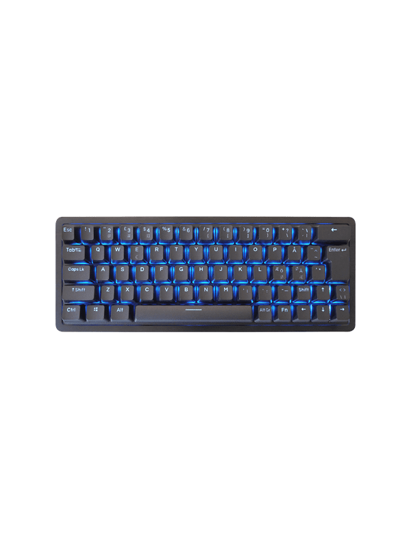 Mountain Everest 60 - 60% - Tactile 55 - Gaming Tastatur - Nordisk - Sort
