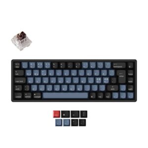 Keychron K6 Pro QMK/VIA Wireless - K Pro Brown - Gaming Tastatur - Uden Numpad - Nordisk - Sort