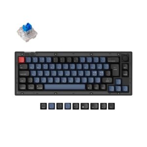 Keychron V2 QMK/VIA Knob - K Pro Brown - Gaming Tastatur - Uden Numpad - Nordisk - Sort