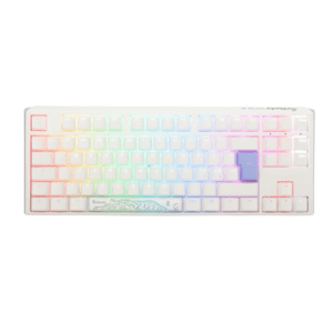 Ducky One 3 - Pure White ND - TKL - Gaming Tastatur - Uden Numpad - Nordisk - Hvid