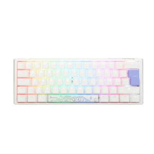 Ducky One 3 - Classic Pure White ND - Mini 60% - Gaming Tastatur - Uden Numpad - Nordisk - Hvid