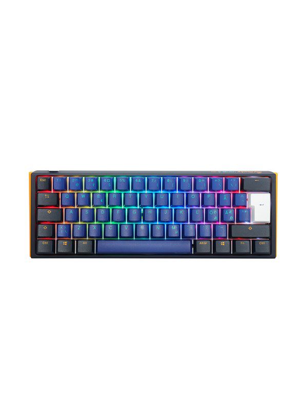 Ducky One 3 - Horizon ND - Mini 60% - Gaming Tastatur - Uden Numpad - Nordisk - Blå