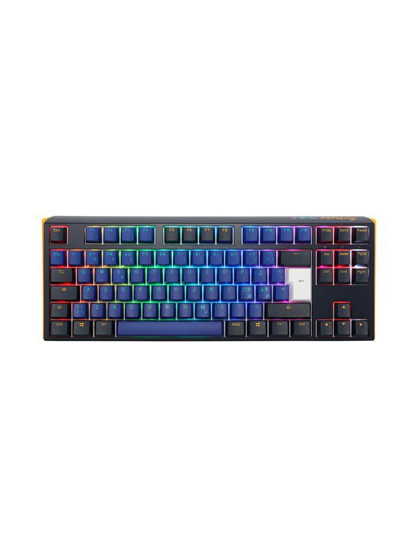 Ducky One 3 - Horizon ND - TKL - Gaming Tastatur - Uden Numpad - Nordisk - Blå