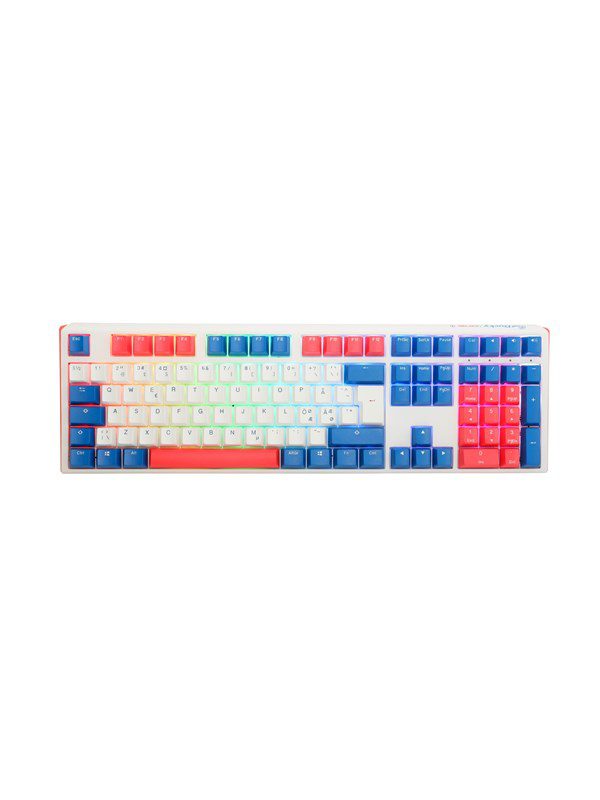 Ducky One 3 - Bon Voyage ND - Fullsize - Gaming Tastatur - Nordisk - Hvid
