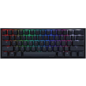 Ducky One 2 Pro - Classic Black / White ND - Mini 60% - Gaming Tastatur - Uden Numpad - Nordisk - Sort