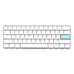 Ducky One 2 Pro - Classic Pure White ND - Mini 60% - Gaming Tastatur - Uden Numpad - Nordisk - Hvid