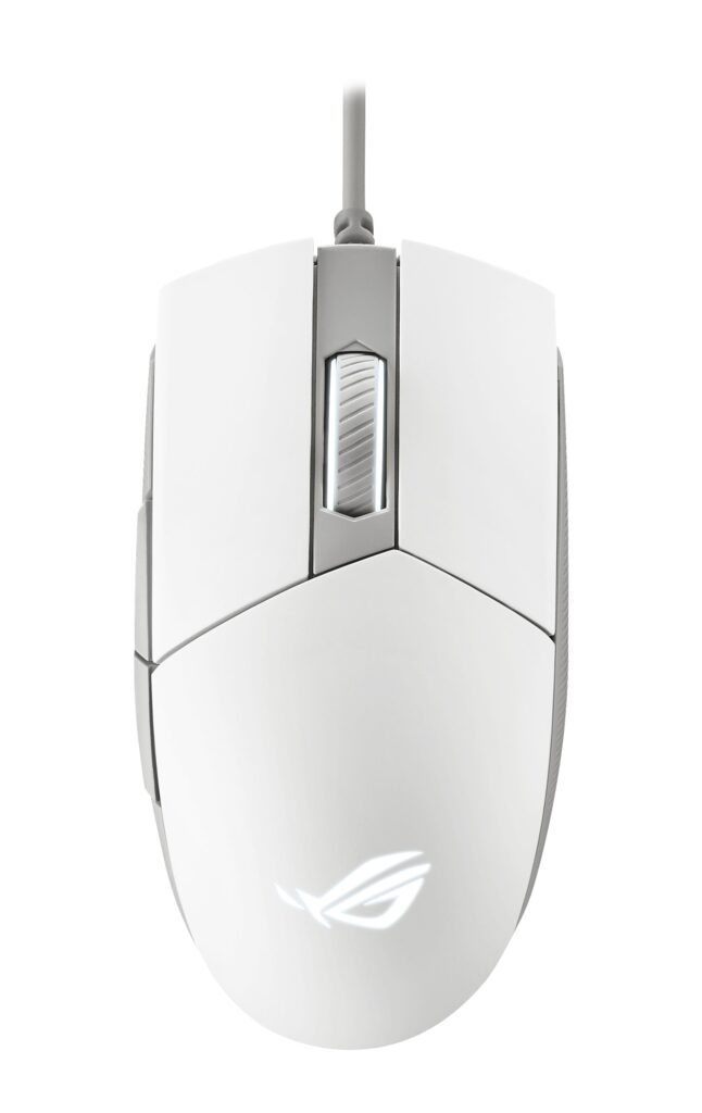ASUS ROG STRIX Impact II MOONLIGHT WHITE Edition Gaming Mouse