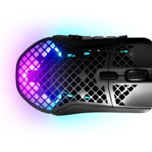 SteelSeries Aerox 9 Optisk Trådløs Kabling Sort
