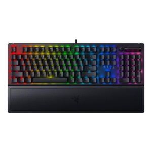 Razer BlackWidow V3 - Yellow - ND - Gaming Tastatur - Nordisk - Sort