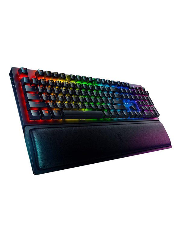 Razer BlackWidow V3 Pro - Yellow - US - Gaming Tastatur - Amerikansk engelsk - Sort