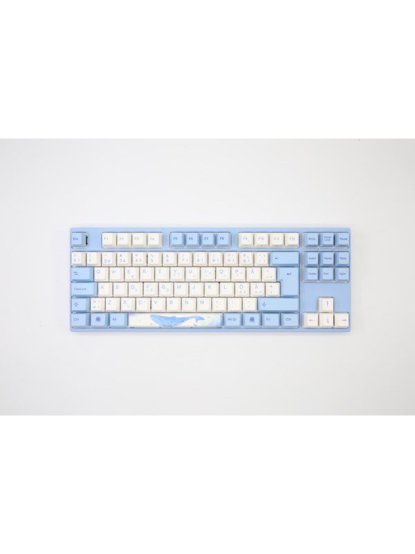 Varmilo VEA88 Sea Melody V2 - MX Brown - Gaming Tastatur - Uden Numpad - Nordisk - Blå