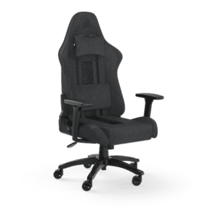 Corsair TC100 Relaxed Fabric - Grey Gamer Stol - Grå - Stof - Op til 120 kg