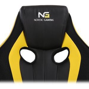 Nordic Gaming Challenger Gamer Stol Yellow Black