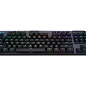Logitech G915 TKL Tenkeyless LIGHTSPEED Wireless RGB Mechanical Gaming  Tastatur Mekanisk LIGHTSYNC Trådløs Nordisk