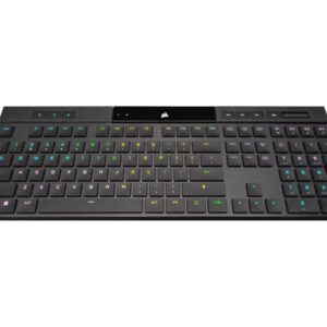 CORSAIR Gaming K100 AIR RGB Tastatur Mekanisk Per-key RGB Trådløs Kabling Nordisk