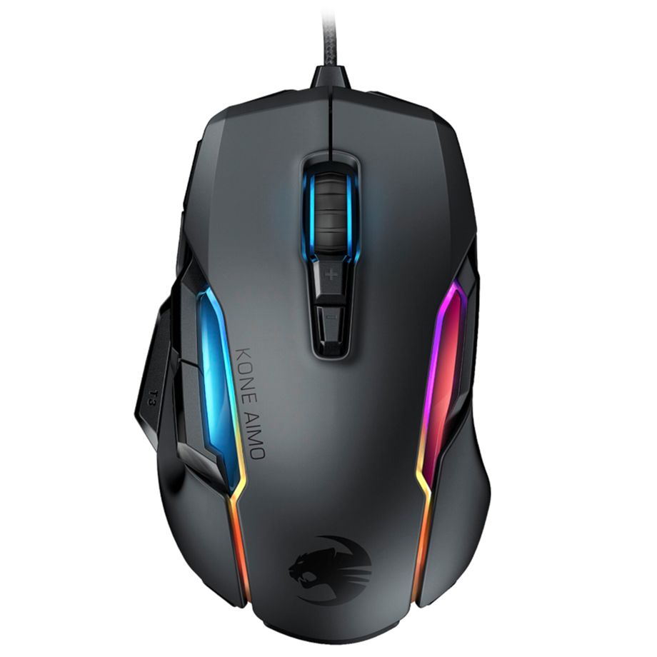 Roccat Kone AIMO Remastered RGBA Gaming Mus - Sort