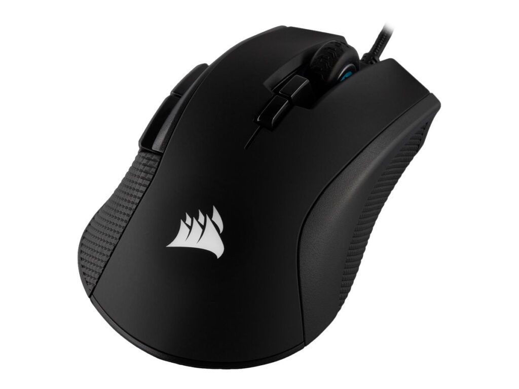 CORSAIR Gaming IRONCLAW RGB Optisk Trådløs Kabling Sort