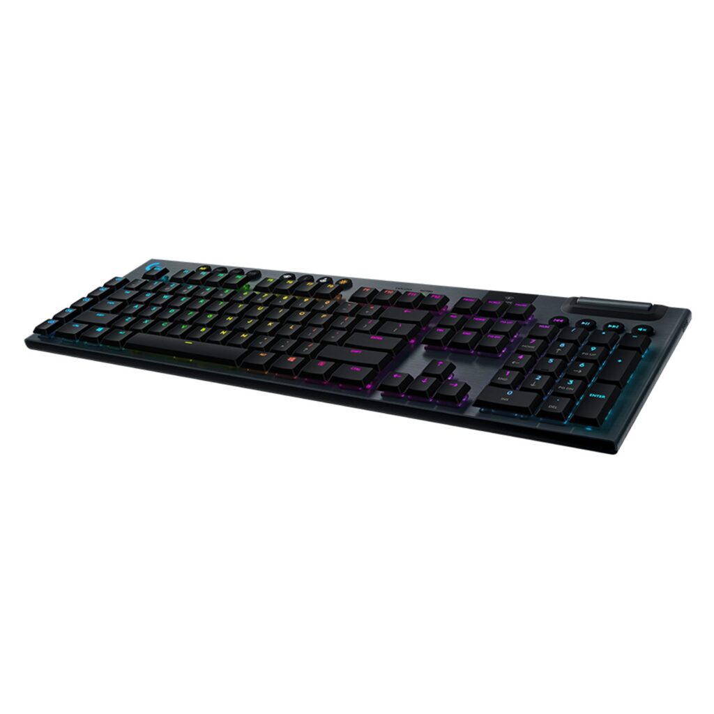 LOGITECH G915 LIGHTSPEED Wireless RGB Mechanical Gaming Keyboard  -  GL Clicky - CARBON - PAN - NORDIC