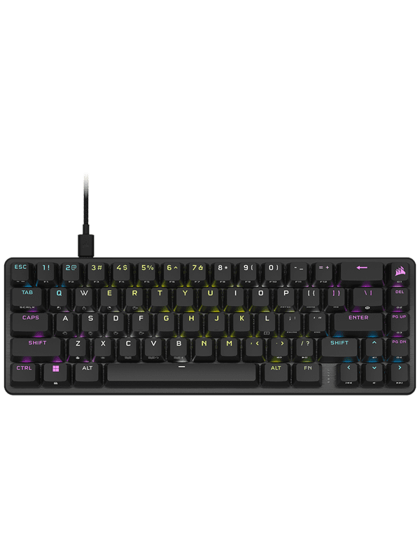 Corsair K65 PRO Mini 65% Optical OPX - US - Gaming Tastatur - Uden Numpad - Amerikansk engelsk - Sort