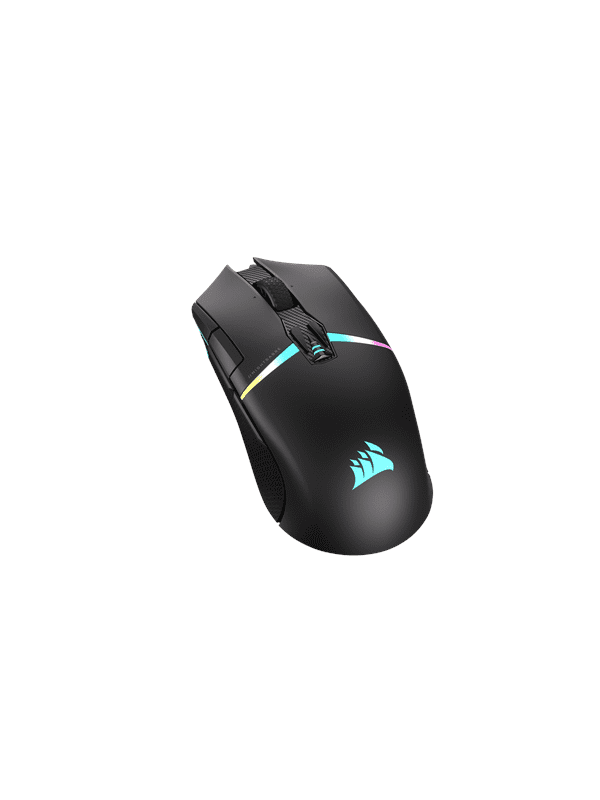Corsair NIGHTSABRE WIRELESS RGB Gaming Mouse - Gaming Mus - Optisk - 11 knapper - Sort med RGB lys