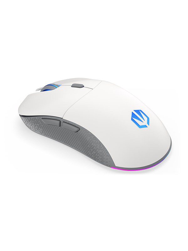 ENDORFY GEM Plus Wireless - White - Gaming Mus - Optisk - 6 knapper - Hvid