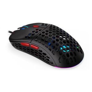 ENDORFY LIX Plus - Black - Gaming Mus - Optisk - 6 knapper - Sort