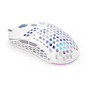 ENDORFY LIX Plus - White - Gaming Mus - Optisk - 6 knapper - Hvid