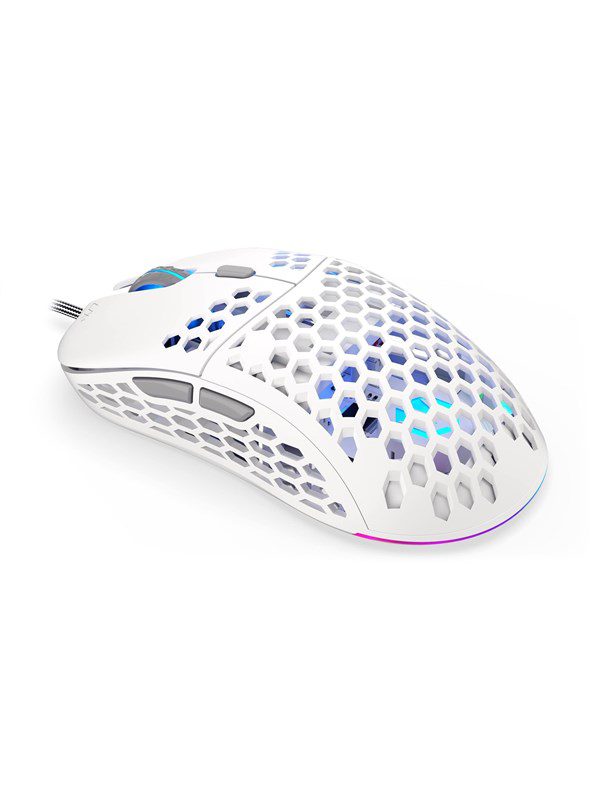 ENDORFY LIX Plus - White - Gaming Mus - Optisk - 6 knapper - Hvid