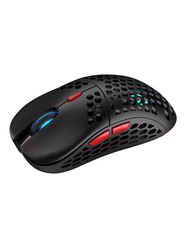 ENDORFY LIX Plus Wireless - Black - Gaming Mus - Optisk - 6 knapper - Sort