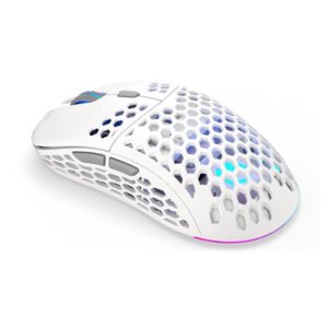 ENDORFY LIX Wireless - White - Gaming Mus - Optisk - 6 knapper - Hvid
